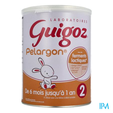 Guigoz Lait en Poudre Sans Lactose 1er Age 400g
