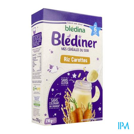 BLEDINA Blédiner - Céréales du soir multicéréales légumes du