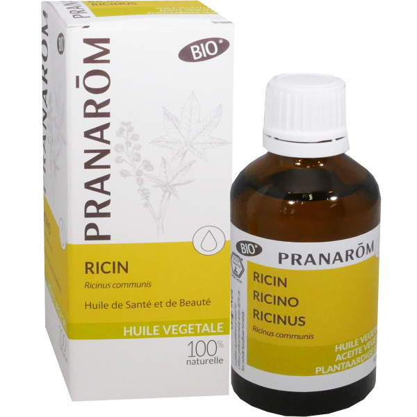 Pranarom huile ricin bio 50 mL - La Réponse Médicale