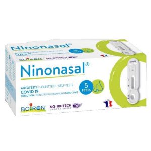 NINONASAL Autotest nasal de diagnostique COVID-19 (boîte de 5)